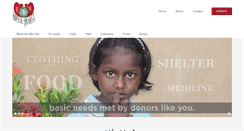 Desktop Screenshot of hopefulheartsfoundation.org